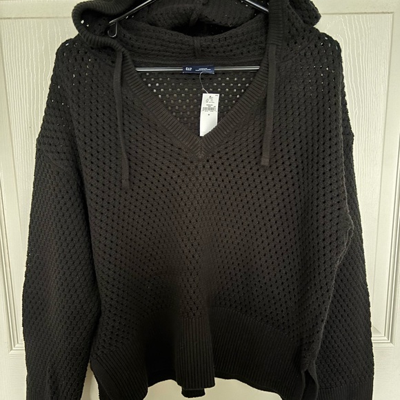 Adidas Black Zip-Up Hoodie with White Accents - Picture 5 of 5